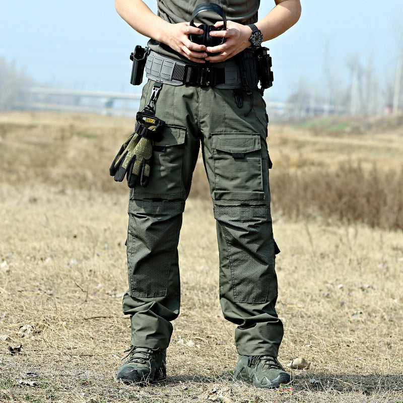 Men's Multi-Pocket Outdoor Military Combat Cargo Pants - Free Shipping