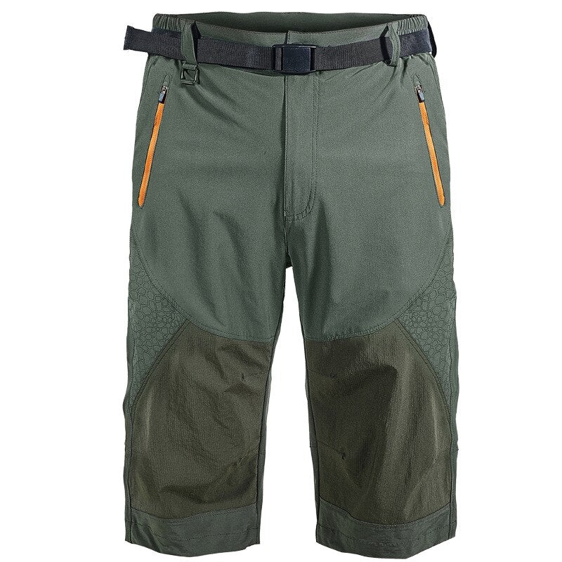 Outdoor sports quick-drying shorts, stretch casual hiking pants