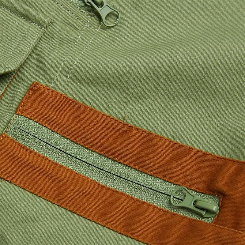 Men's Casual Cargo Shorts Multi Pocket Straight Leg Plain Comfort Knee Length Casual Daily Holiday Fashion Streetwear