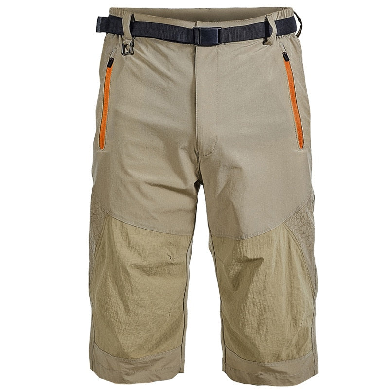 Outdoor sports quick-drying shorts, stretch casual hiking pants