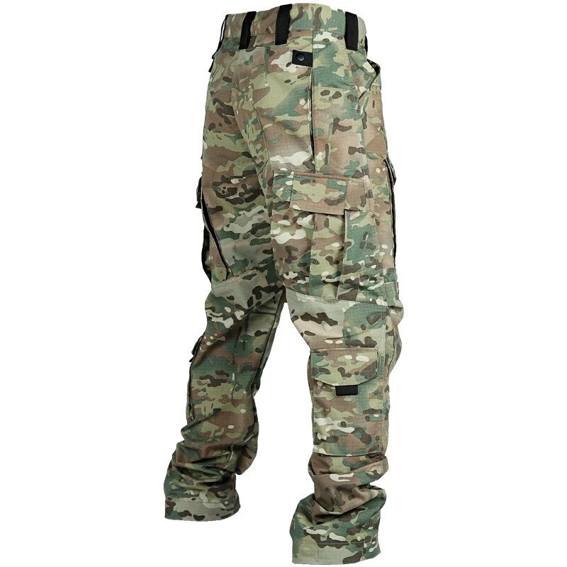 Men's Multi-Pocket Outdoor Military Combat Cargo Pants - Free Shipping