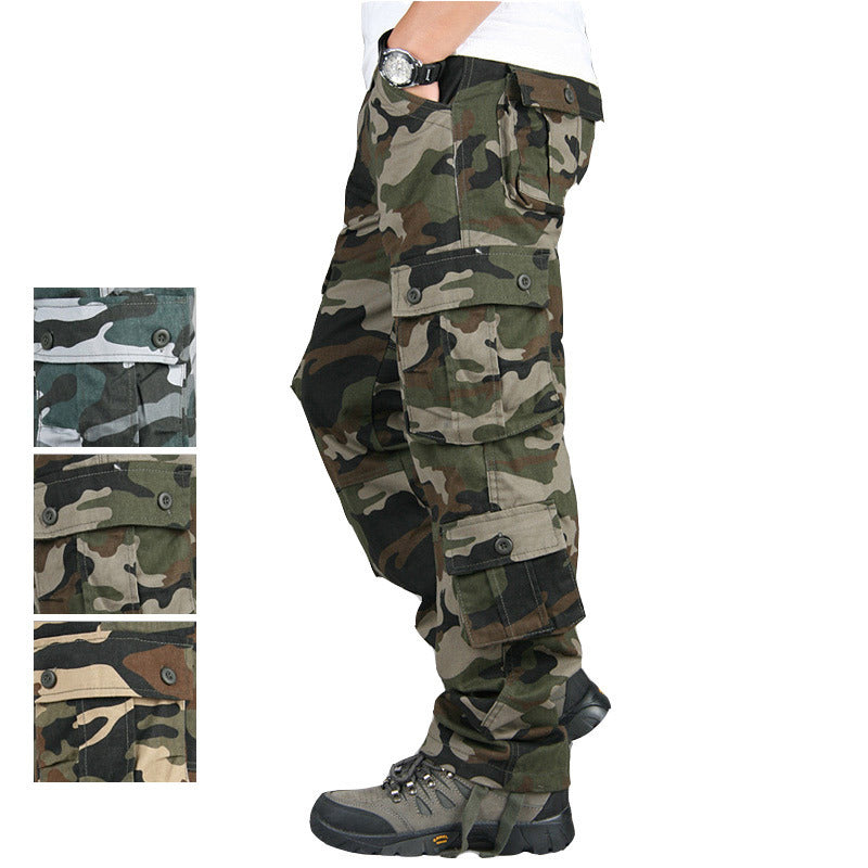 Pantalon de travail camouflage pour homme