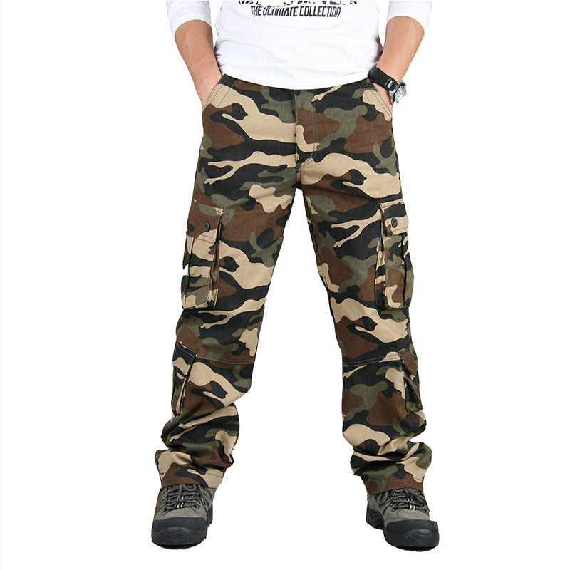 Pantalon de travail camouflage pour homme