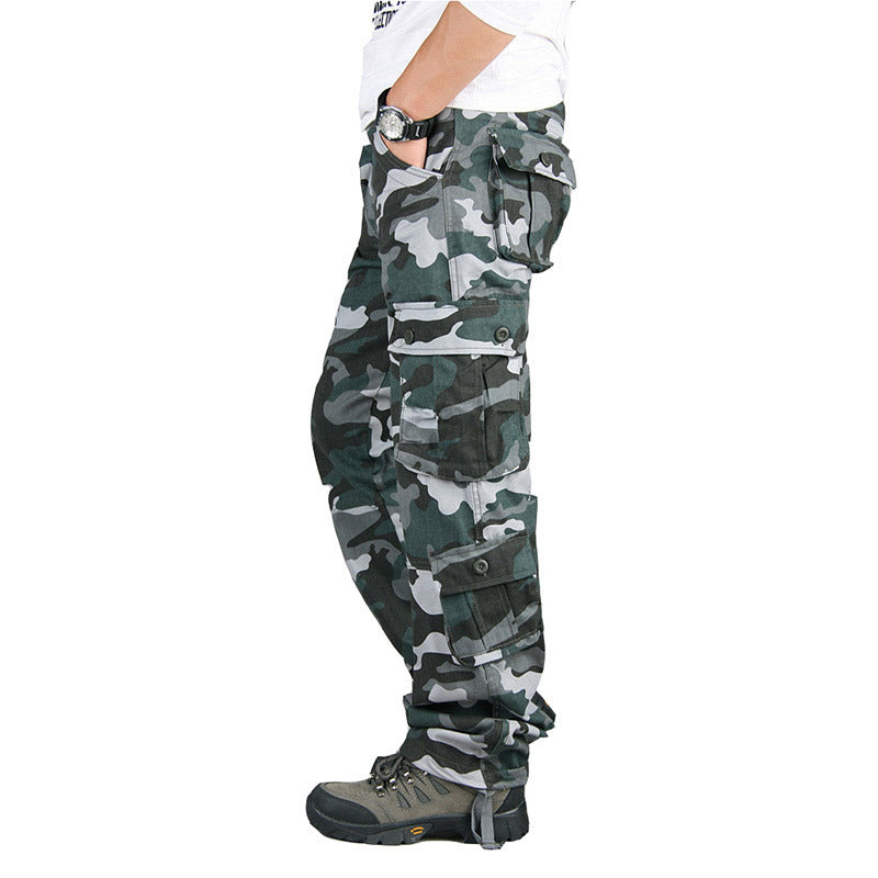 Pantalon de travail camouflage pour homme