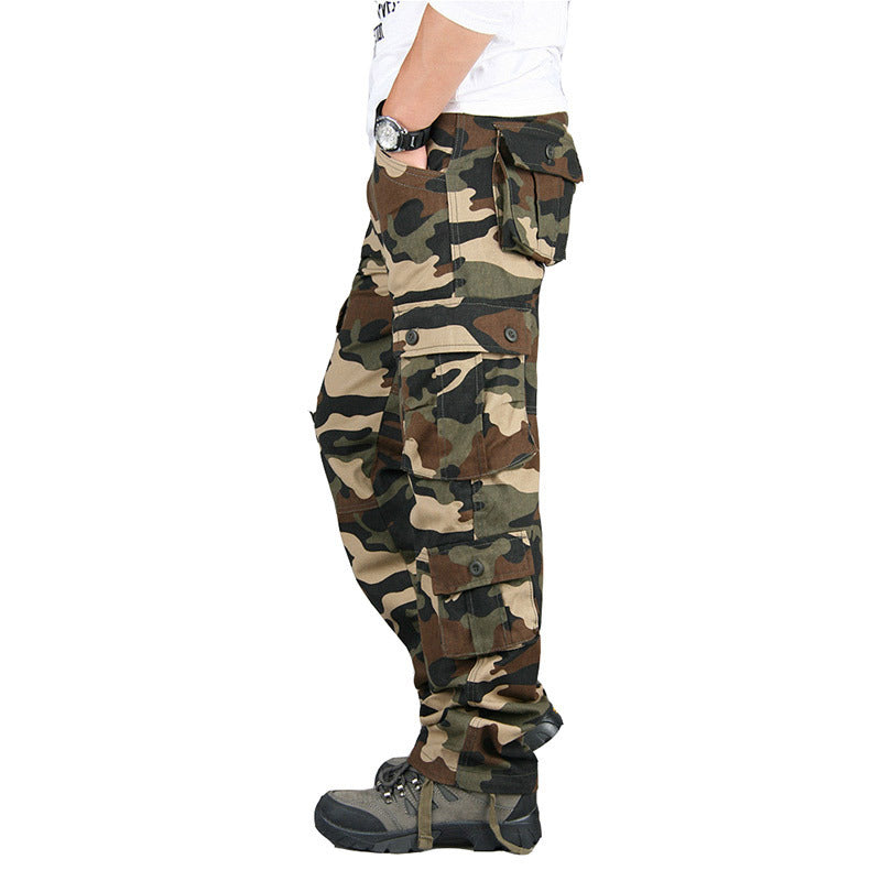 Pantalon de travail camouflage pour homme
