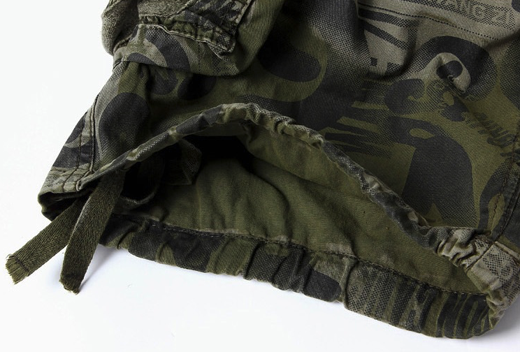 Outdoor Leopard Camouflage Shorts