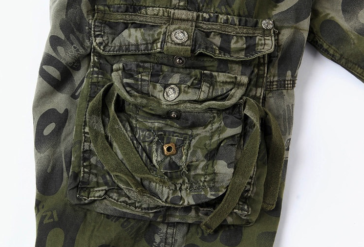 Outdoor Leopard Camouflage Shorts