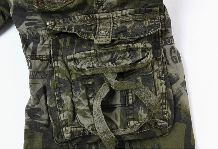 Outdoor Leopard Camouflage Shorts