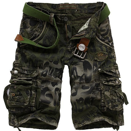 Outdoor Leopard Camouflage Shorts
