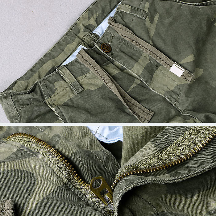 Lässige Outdoor-Cargo-Shorts aus Baumwolle für Herren
