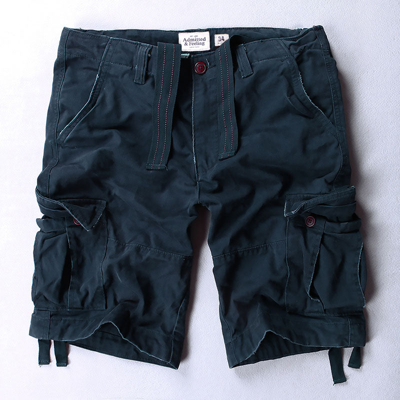 Lässige Outdoor-Cargo-Shorts aus Baumwolle für Herren
