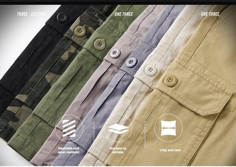 Men's Cotton Cargo Shorts