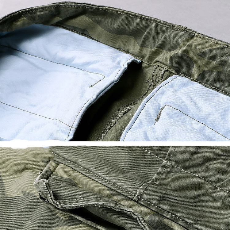 Lässige Outdoor-Cargo-Shorts aus Baumwolle für Herren