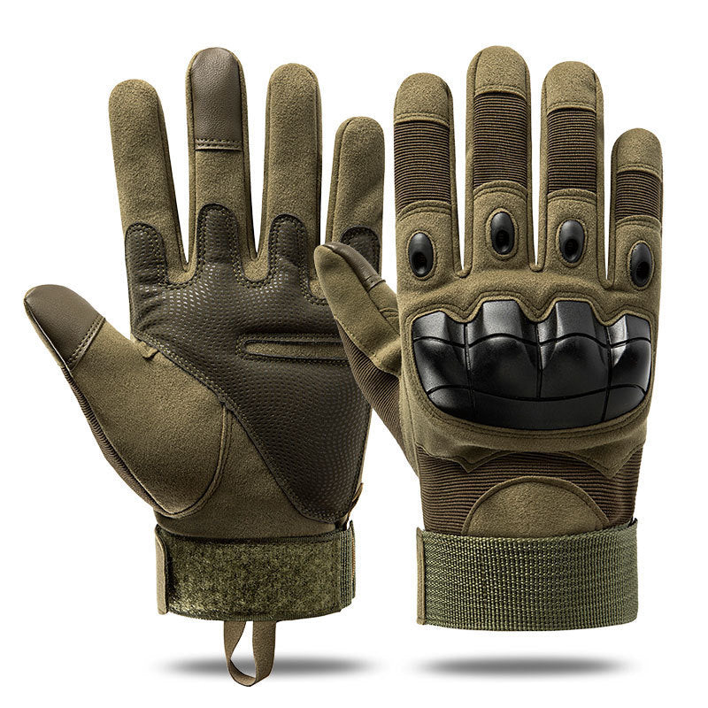 Military training protective full finger/half finger tactical gloves, military fans outdoor climbing hunting cycling gloves
