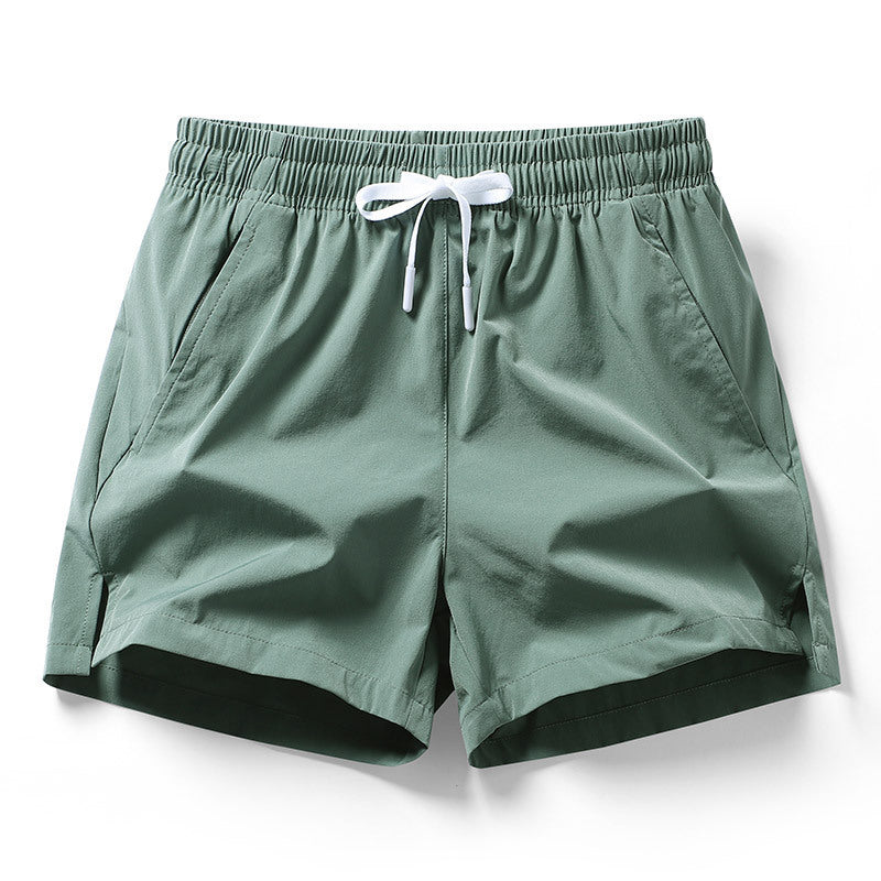 Schnelltrocknende Sommershorts für Herren und Damen aus Eisseide, Lauf- und Fitnesstrainingsshorts