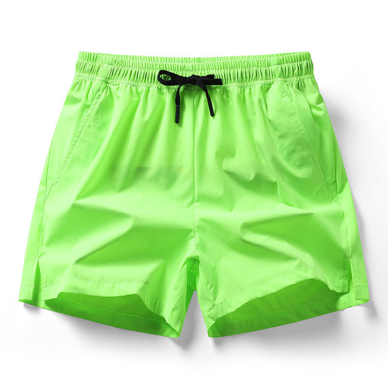 Schnelltrocknende Sommershorts für Herren und Damen aus Eisseide, Lauf- und Fitnesstrainingsshorts