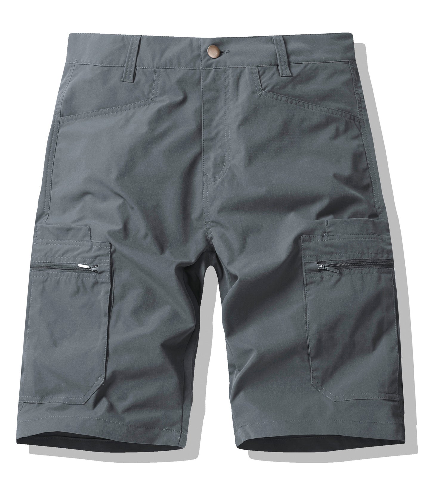 Men's Plus Size Camo Multi-Pocket Cargo Shorts
