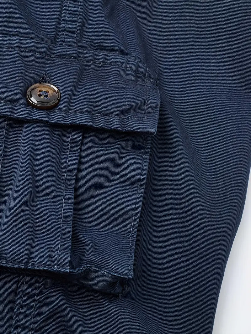 100% Cotton Outdoor Work Pants - 8 Pockets, Durable, Comfortable for Camping, Hiking, Fishing