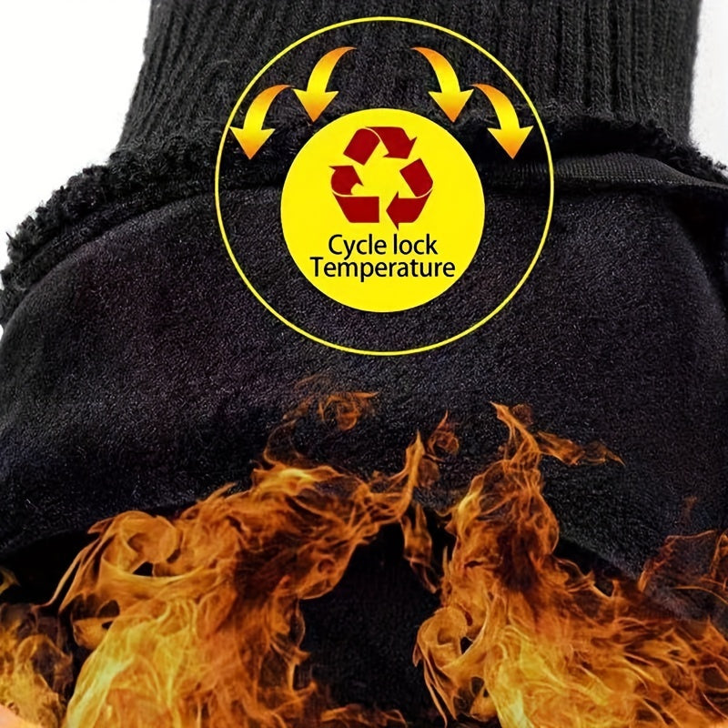 VL™Outdoor Touch Screen Waterproof Anti Slip Warm Full Fingers Gloves