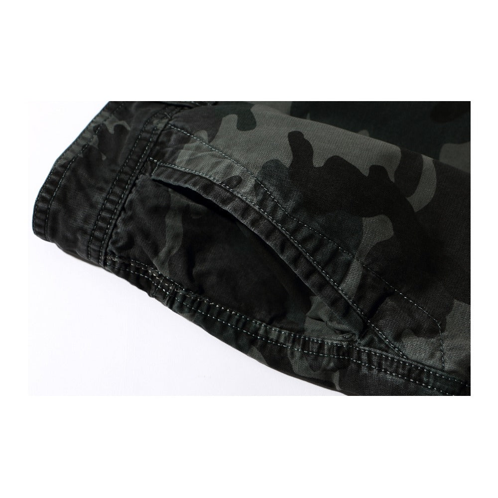 Short camouflage 5 points pour homme VL grande taille