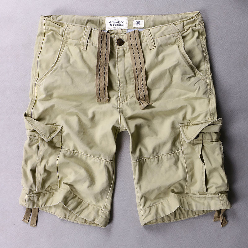 Lässige Outdoor-Cargo-Shorts aus Baumwolle für Herren