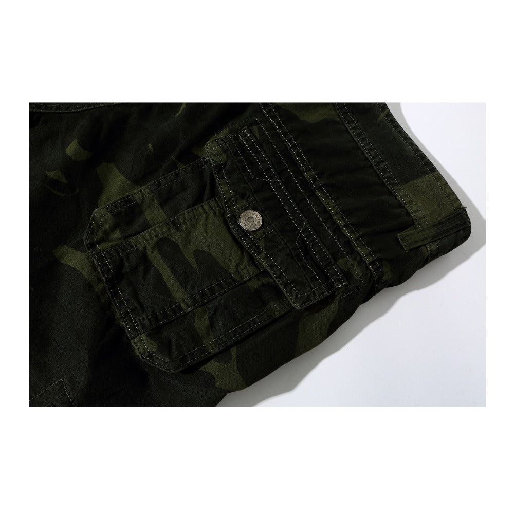 Short camouflage 5 points pour homme VL grande taille