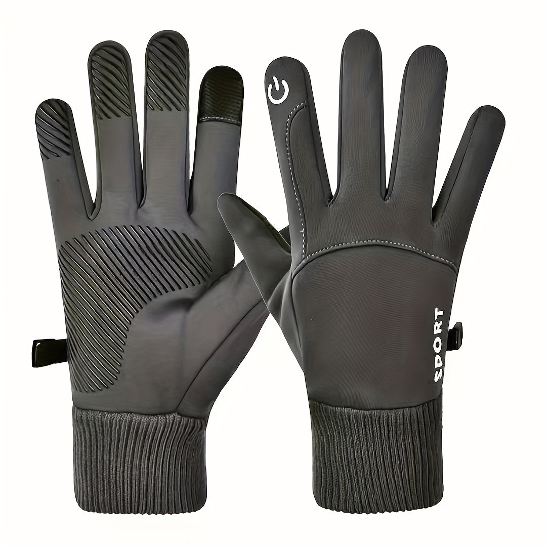 VL™Outdoor Touch Screen Waterproof Anti Slip Warm Full Fingers Gloves
