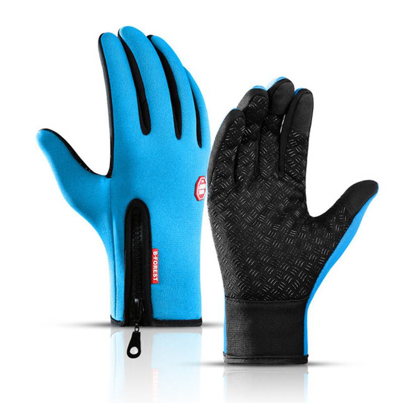 VL™ Outdoor-Sporthandschuhe, kurz, Plus-Samt, winddicht, wasserdicht