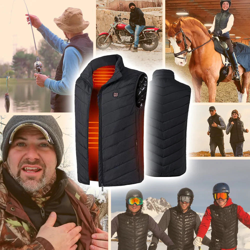 LAST DAY 40% OFF - đ VL⢠New Unisex Warming Heated Vest