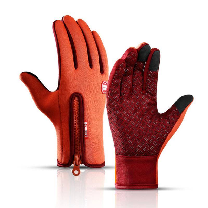 VL™ Outdoor-Sporthandschuhe, kurz, Plus-Samt, winddicht, wasserdicht