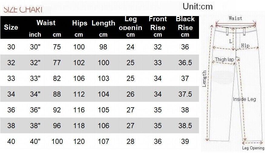 Fashion Men's Cargo Pocket Pants Jogging Casual Work Streetwear Trousers Outdoor