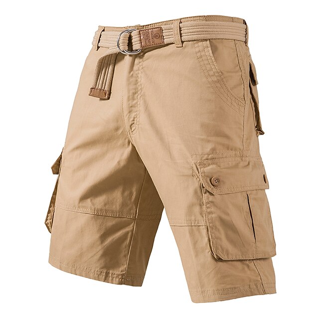 Herren-Cargo-Shorts mit mehreren Taschen und Camouflage-Muster