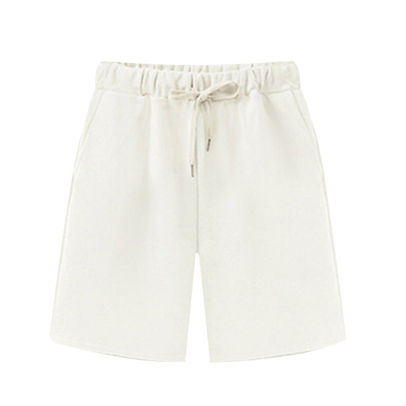 Short décontracté à cordon de serrage pour femme VL