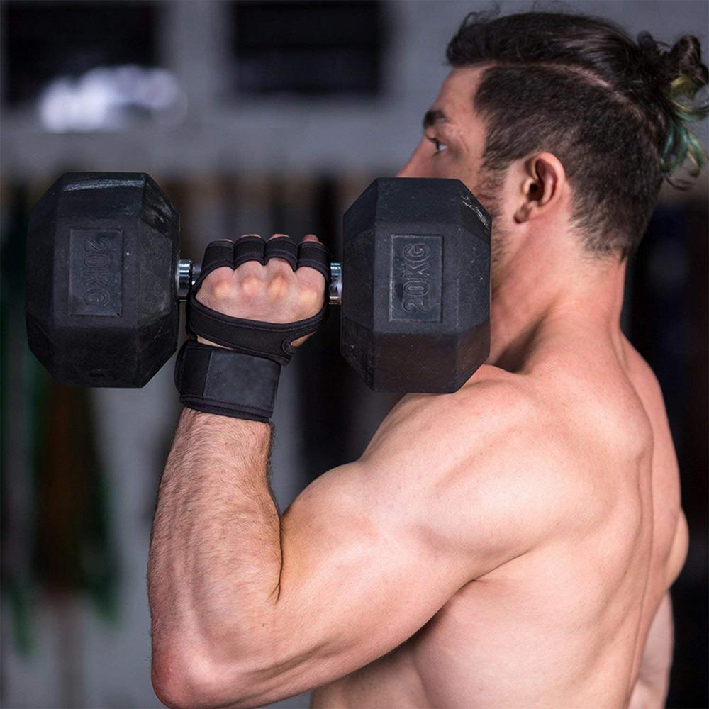 Gants de protection pour paumes de main, de fitness, de musculation, de gymnastique