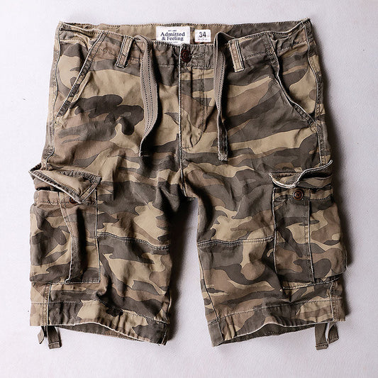 Outdoor Casual Cotton Men's Cargo Shorts