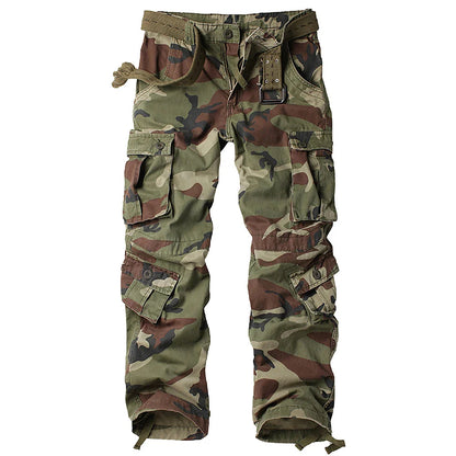 Men's Camouflage Outdoor Multi-Pocket Cargo Pants - Category 1 - Free Shipping