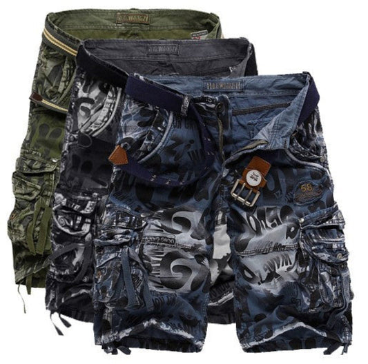 Outdoor Leopard Camouflage Shorts