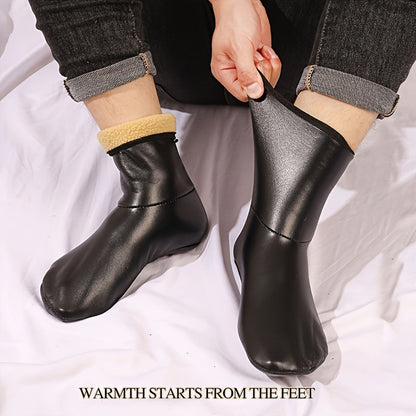Unisex Winter Outdoor Sports Warm Socks, Thick Velvet Indoor Floor Socks