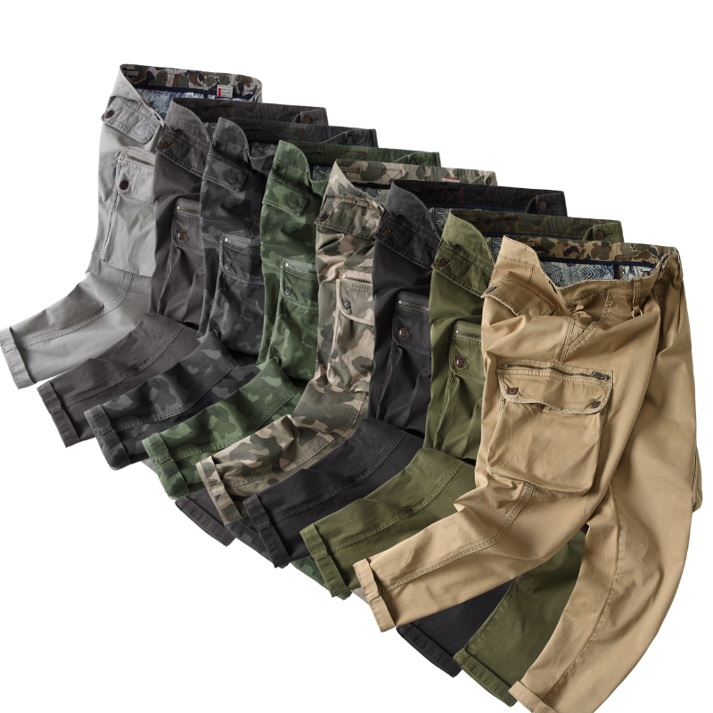 VL™ New Autumn and Winter Men's Loose Camouflage Multi-pocket Pants