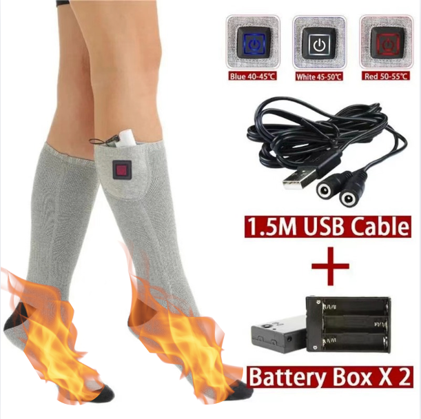 VL™ Heated Socks with Adjustable Temperature