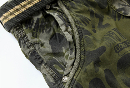 Outdoor Leopard Camouflage Shorts