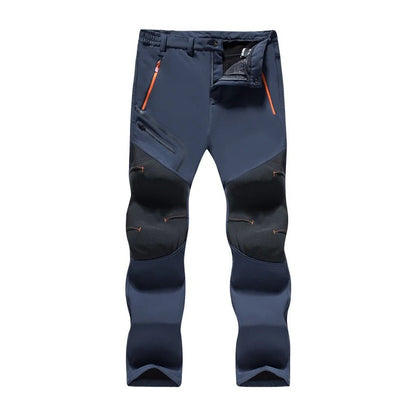 Men Autumn Softshell Hiking Cargo Pants