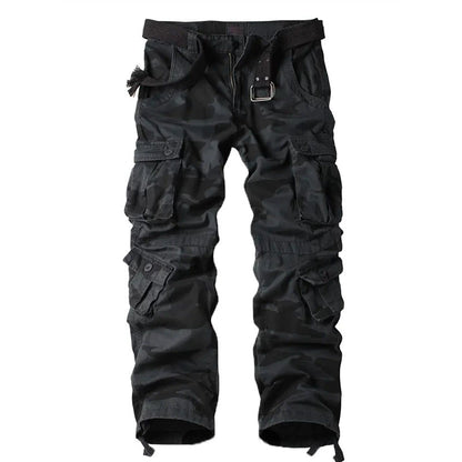 Men's Camouflage Outdoor Multi-Pocket Cargo Pants - Category 1 - Free Shipping