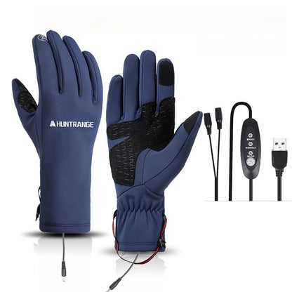 VL™ Outdoor Fashion Heated Gloves Windproof and Waterproof with Plus Velvet