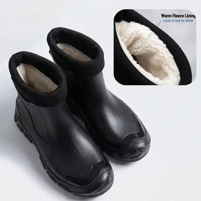 Fleece Lined Ankle Winter Boots