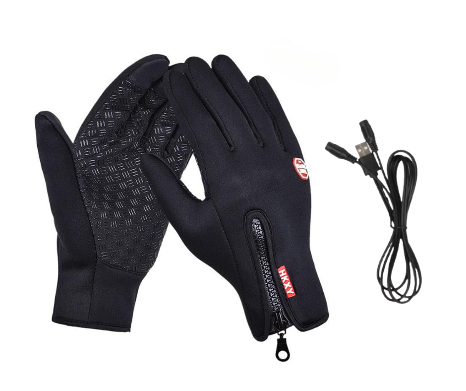 VL™ Outdoor Heated Gloves Windproof and Waterproof with Plus Velvet