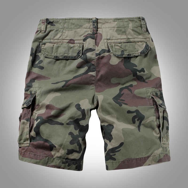 Outdoor Beach Multi-pocket Men's Shorts