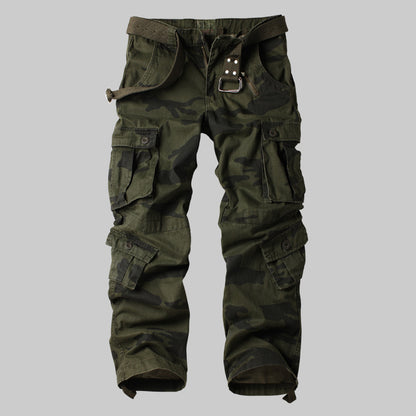 Men's Camouflage Outdoor Multi-Pocket Cargo Pants - Category 1