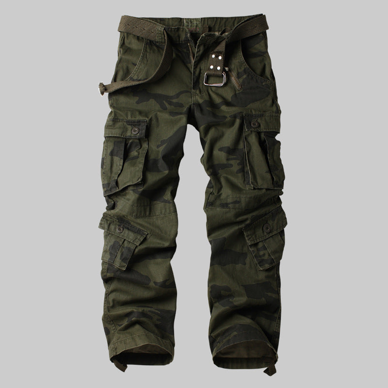 Men's Camouflage Outdoor Multi-Pocket Cargo Pants - Category 3