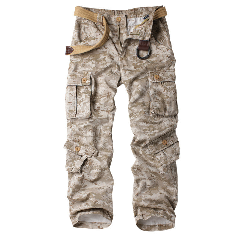 Men's Camouflage Outdoor Multi-Pocket Cargo Pants - Category 2